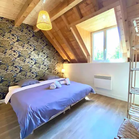 Les Trois Chalets - Jardin Terrasse 7 Personnes - Saint Mamet Luchon Exterior photo