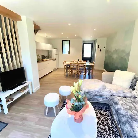 Les Trois Chalets - Jardin Terrasse 7 Personnes - Saint Mamet Luchon Exterior photo